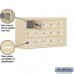 Salsbury Cell Phone Storage Locker - 3 Door High Unit (8 Inch Deep Compartments) - 15 A Doors - Sandstone - Surface Mounted - Master Keyed Locks